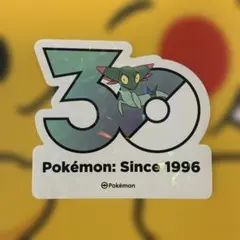 韓国限定】 ポケモン 30周年記念 ステッカー ダークライ メガフェスタ