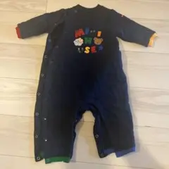 ミキハウス ネイビー ロンパース