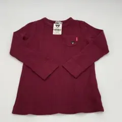 ダブルビー　ワッフル　長袖Tシャツ　120