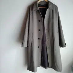 GU バルマカーンコート (チェック) 　オーバーサイズ　リサイズ