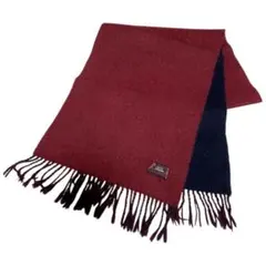 マフラーボルドーネイビー