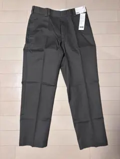 uniqlo u ワークパンツ ダークグレー バックポケット付き