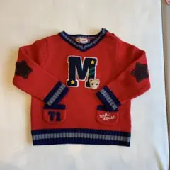 美品　ミキハウスセーター　80