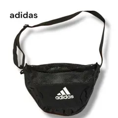 旧adidas y2k archive 00s メッシュ　ワンショルダーバッグ