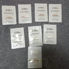 d'Albaサンプル 日焼け止め7+クレンジング1
