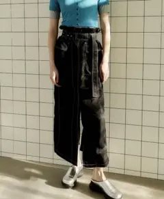 MAISON SPECIAL Paper Bag Maxi Skirt 36のサムネイル