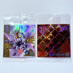 ガンダムウェハースシール SR SEC 2枚セット