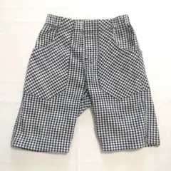 HusHusH ハーフパンツ 120 ギンガム 薄手