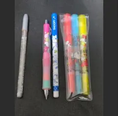 スヌーピー 文房具セット Dr.Grip / USJ 蛍光ペン 他