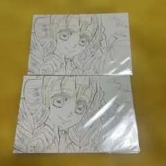 鬼滅の刃 ワールドツアー 刀鍛冶の里 原画 ポストカード 甘露寺蜜璃