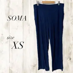 SOMA ネイビー XSサイズ パンツ ルームウェア 寝具 レディース