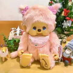 希少　モンチッチぬいぐるみピンクK.yamasaki Limited セキグチ