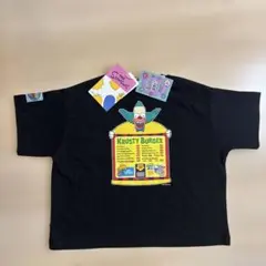 新品 ザ・シンプソンズ クラスティバーガー Tシャツ 黒　90cm