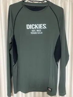 DICKIES 長袖ドライシャツ オリーブグリーン