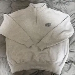 WEGO ハーフジップ　トレーナー　スウェット