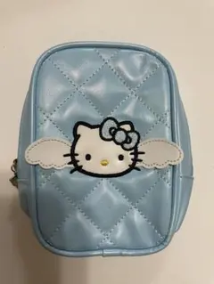 ハローキティ　キルティングポーチ