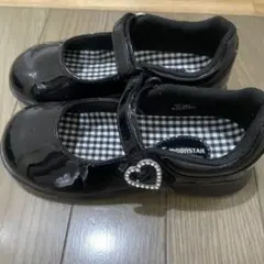 MOONSTAR ブラックフォーマルシューズ 19.0EEE美品