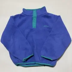 【USA製】 LLBean キッズ フリース ハーフボタンフリースジャケット