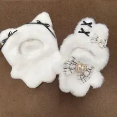 ぬい服 うさぎ ねこセット ちびぐるみ