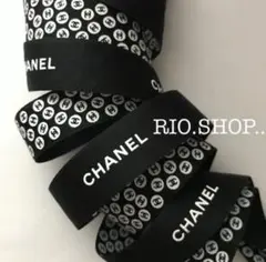 CHANELリボン　ココマーク　1m