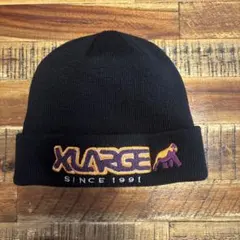 XLARGE ブラック ニット帽
