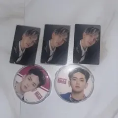 treasure ヒョンソク 缶バ 缶バッジ 缶バセット トレカ トレカセット