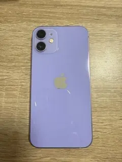 【美品】iPhone12mini/64GB/パープル【simフリー】