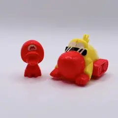 【希少】ヨッシーアイランド もぐらヨッシー＆マントベビィマリオ セット 当時物