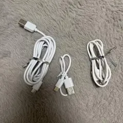 USBケーブル 3本セット 充電