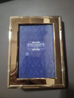 SWEET MEMORIES フォトフレーム 4x6インチ メッキ