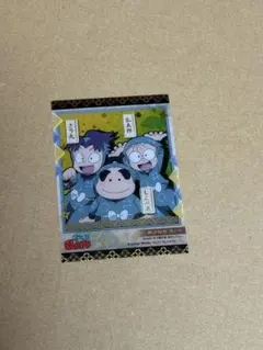 忍たま　希少絵巻　クリアカード　乱太郎　きり丸　しんべヱ