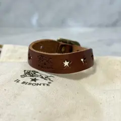 IL BISONTE イルビゾンテ ブレスレット バングル レザー 星 本革