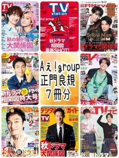 月刊TVガイド ザテレビジョン fan Station Aぇ!group②