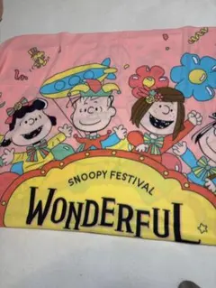 スヌーピーフレンド⭐︎ビッグ薄手毛布