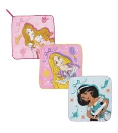 新品　未開封　ループタオル　ディズニープリンセス　3枚セット
