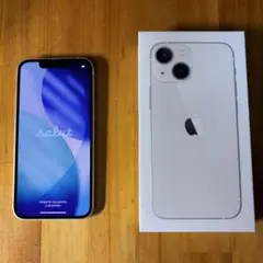 美品★iPhone 13 mini スターライト 128 GB SIMフリー