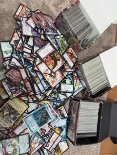 干*送様 デュエマ引退品 約2500枚 初期・旧枠のみ 構築済みデッキ付き