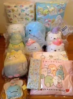 すみっコぐらし　ぬいぐるみ　セット ラストワン賞　イースター Yahoo!オークション -「すみっコぐらし 一番くじ ラストワン」の