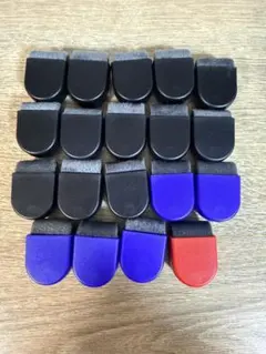 【リサイクル品】　ホワイトボードクリーナー　マグネット付き　19個セット