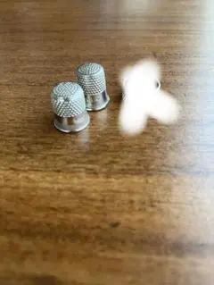 パッチワーク指抜き2点