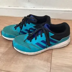 adidas キッズ スニーカー 21センチ　ネイビー