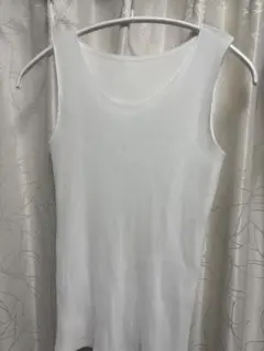PLATS PLATS ホワイト タンクトップ美品