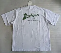 Barbour　白ｔ　ブランドロゴTシャツ　231MTSG001のサムネイル