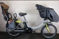 BS BIKKE　20インチ3段8.7 充有 電動自転車BS BIKKE グリ 20インチ 3段 8.0Ah充電器あり - メルカリ