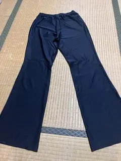 黒 フレアパンツ スカートセット　Ｌサイズ