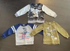 恐竜トレーナー　3点セット　100cm