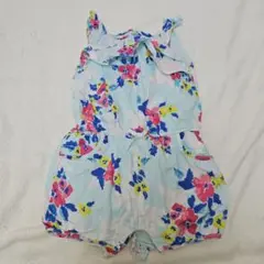 GAP 花柄ノースリーブロンパース 80cm