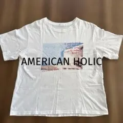 アメリカンホリック　プリントTシャツ