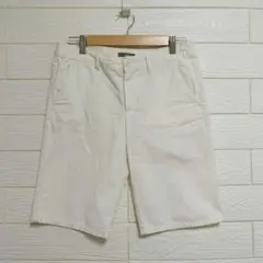 Gap ギャップ ホワイト ハーフパンツ チノショーツ 白 サイズ2（M相当）のサムネイル