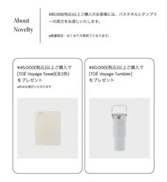 【新品未使用】♡THE TOÉ♡ タンブラー　POPUPノベルティ THE TOÉ Voyage Tumbler ノベルティー - メルカリ